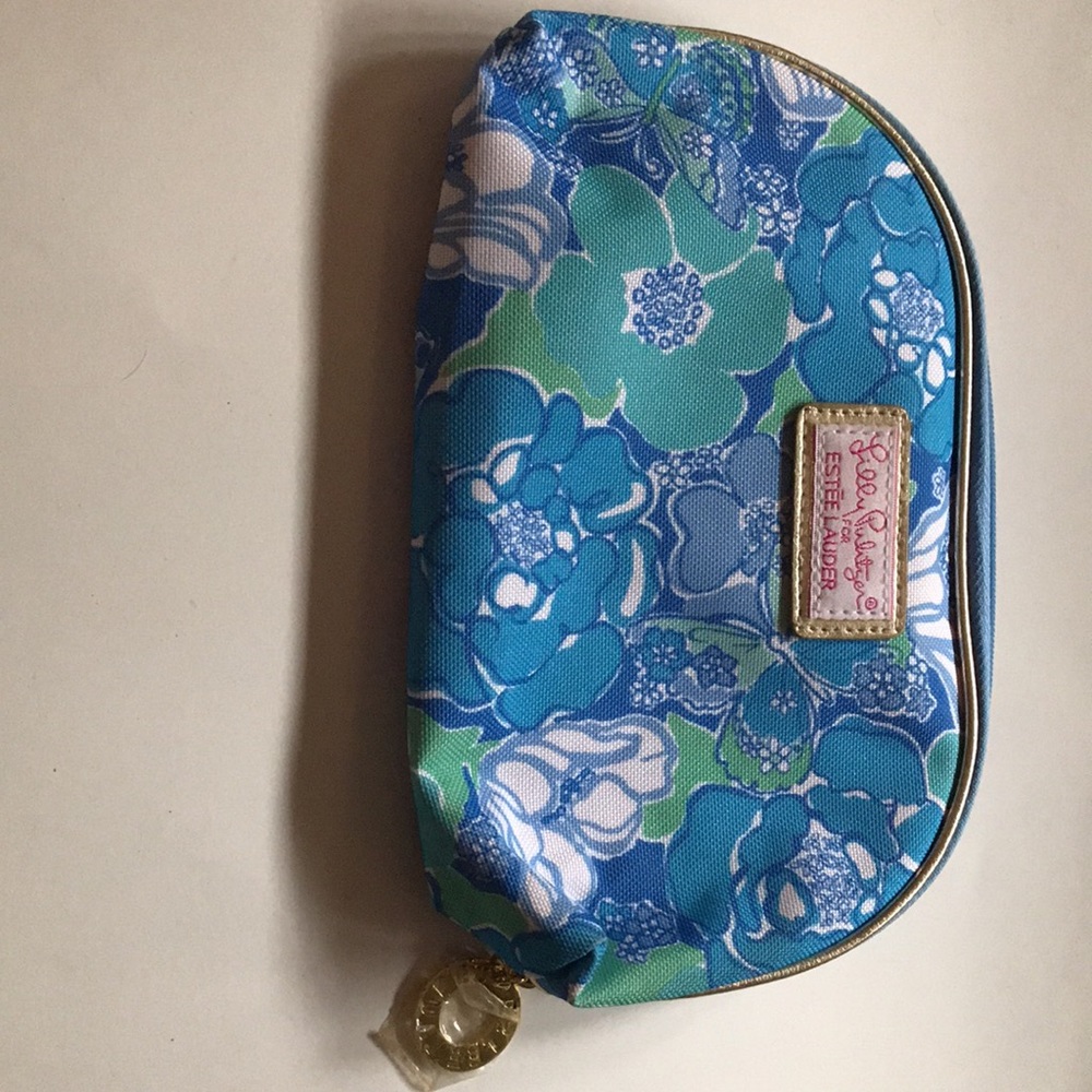 Lilly Pulitzer For Estée Lauder Floral Print Cosmetic Bag - Picture 7 of 7